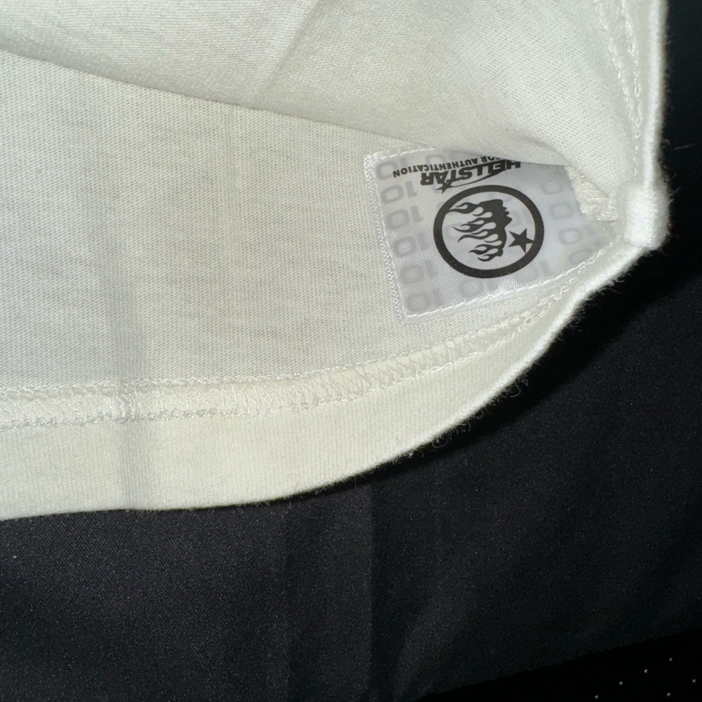 Black and White Graphic Hellstar Tee - Picture 8 of 8